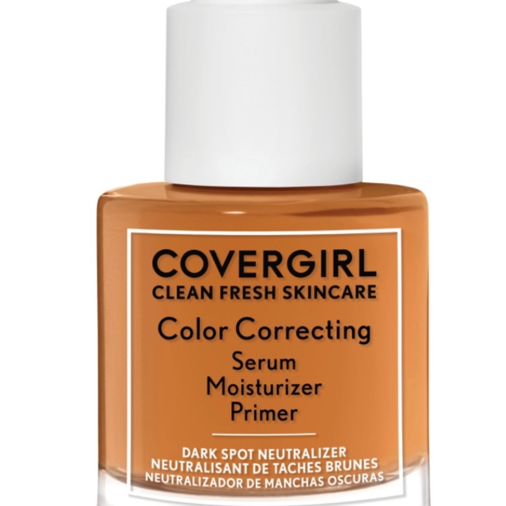COVERGIRL color correcting serum moisturizer primer for DEEP skin tones. NWT